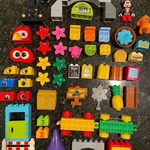 Lego Duplo Lot of 60 Special Pieces